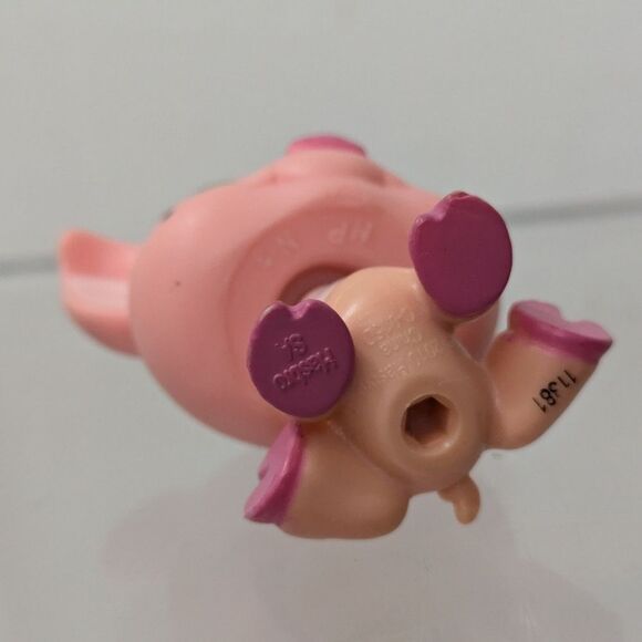 Littlest Pet Shop Pig #2205 Pink Peach Patch With Green Eyes LPS - Picture 8 of 9